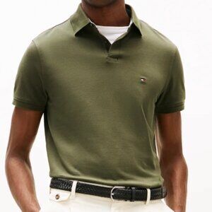 Teen Hilfiger Polo, Army green , boys 16-18